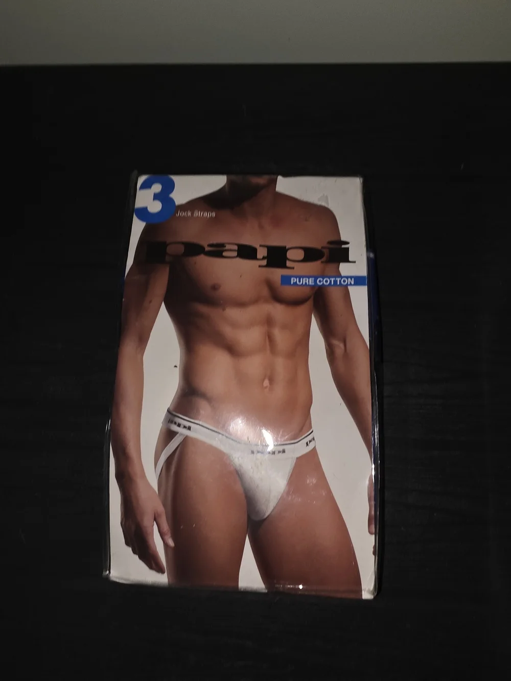 Papi Men's 3-Pack Jockstraps - Blue Mix